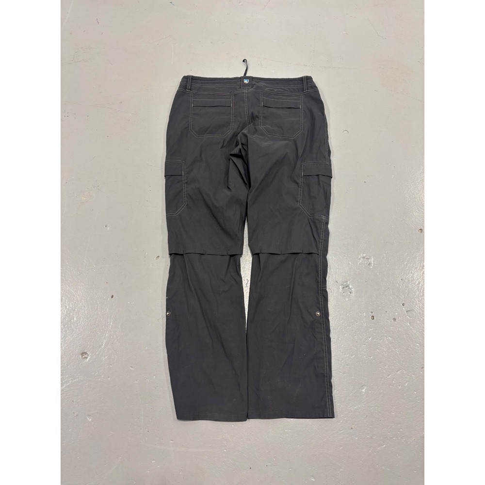 Kuhl Womens 14 Reg Cargo Hiking Pants Gray Contrast Stitch Outdoor Utility - Picture 5 of 6